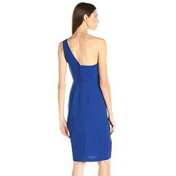 NWT Blue Color block Dress Size 6 - Picture 2 of 6